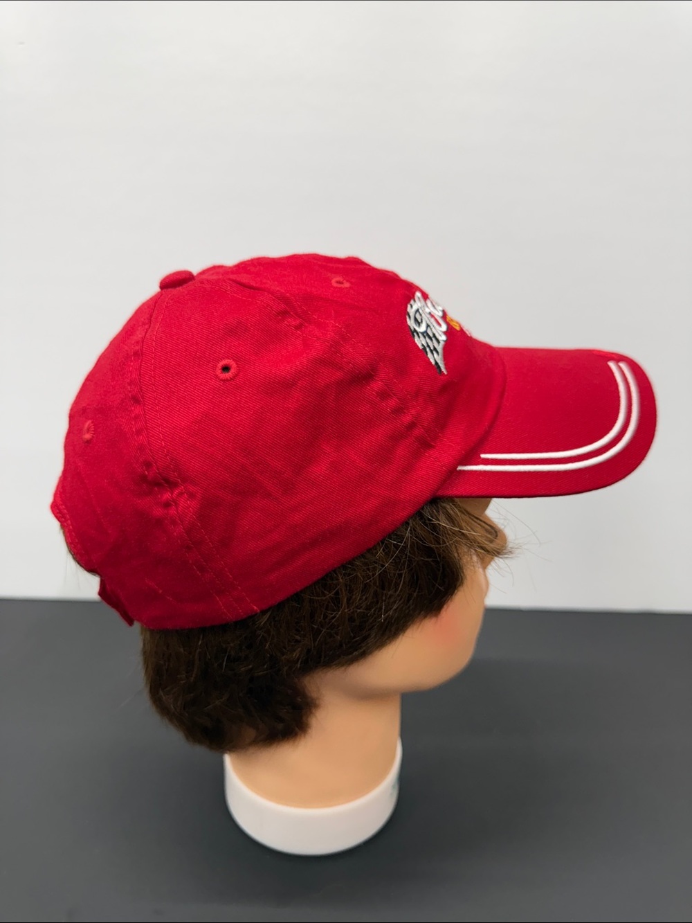 Budweiser Red Racing Cap with Embroidered Logos - Picture 5 of 6